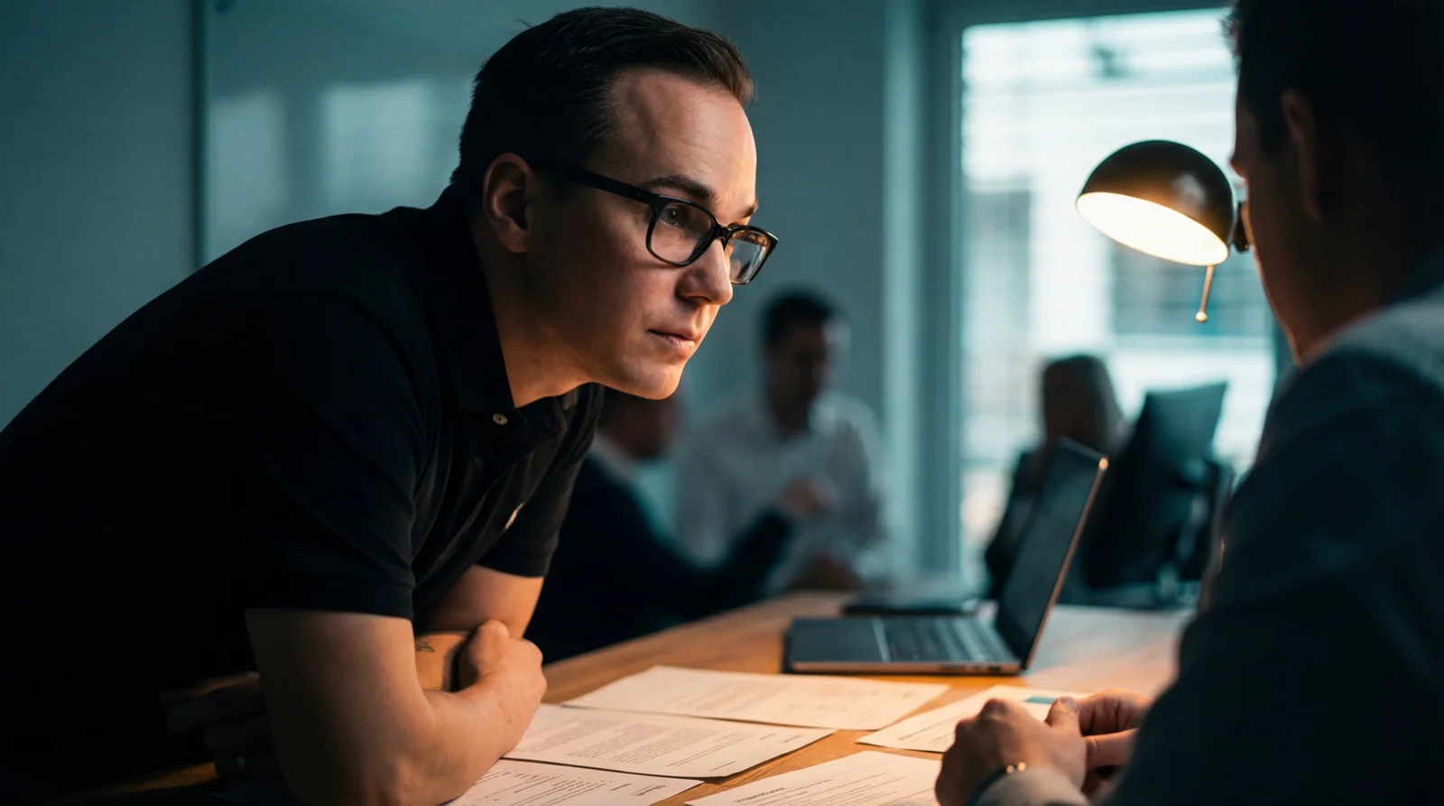 Denny Weber in einer Zoho-Beratung