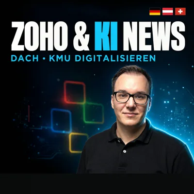 Podcast-Cover Zoho & KI